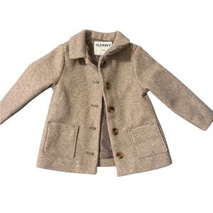 Old Navy Kids Tan Pea Coat